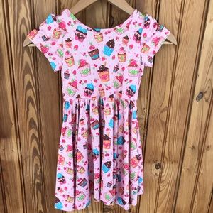 Dot Dot Smile Cupcake Dress size 3/4 T